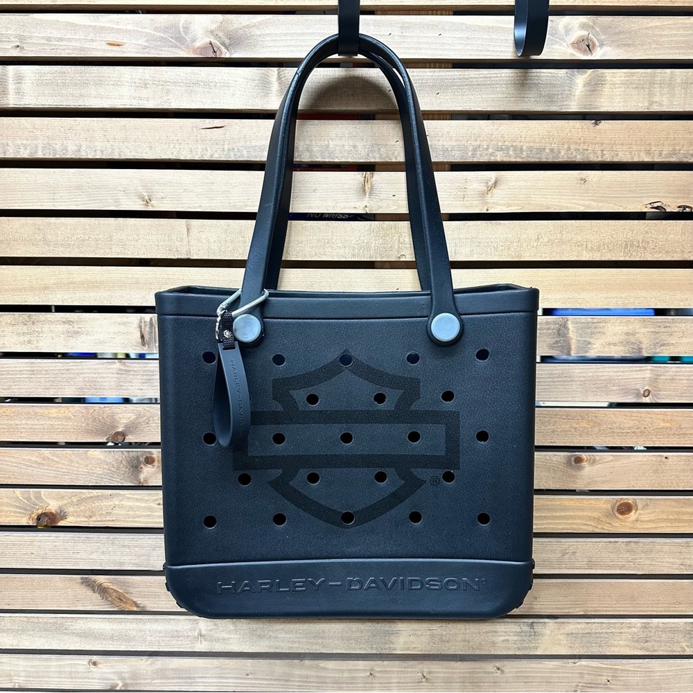 Harley-Davidson Black Perforated Tote